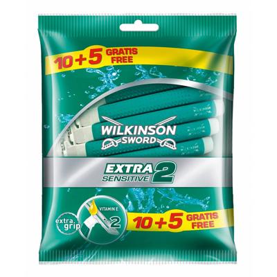 Wilkinson Wilkinson Extra2 Sensitive 10 + 5 (15st) Wilkinson Wilkinson Extra2 Sensitive 10 + 5 (15st)