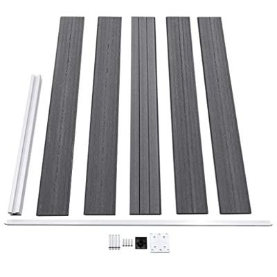 Schutting 175x105 cm HKC grijs