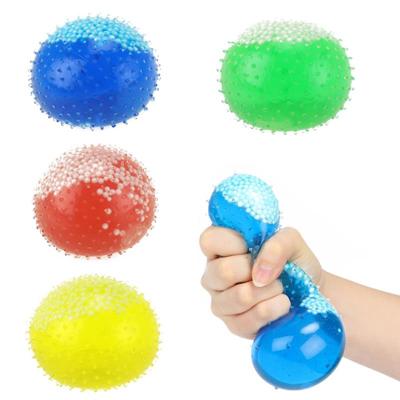 Toi-Toys Knijpbal met sneeuwballetjes, 7cm