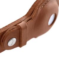 HUNTER Hondenhalsband met Apple AirTag-houder Viborg, cognac, Maat: 60 - thumbnail