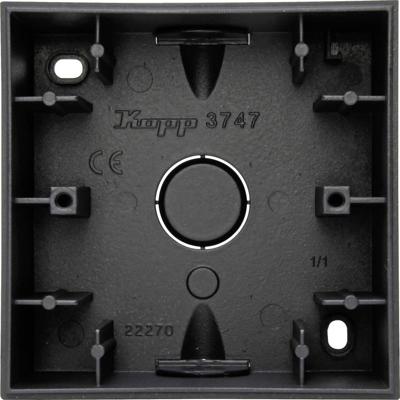 Kopp 374715005 Opbouwbehuizing Antraciet 1 stuk(s)