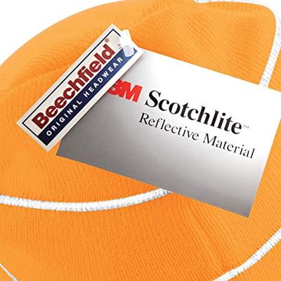 Beechfield CB42 Enhanced-Viz Beanie - Fluorescent Orange - One Size Beechfield CB42 Enhanced-Viz Beanie - Fluorescent Orange - One Size