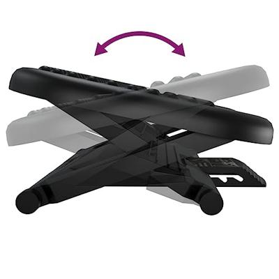 Voetensteun 46x34,5x11 cm zwart Voetensteun 46x34,5x11 cm zwart