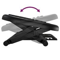 Voetensteun 46x34,5x11 cm zwart - thumbnail