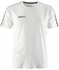 Craft 1912725 Squad 2.0 Contrast Jersey M - White - S - thumbnail