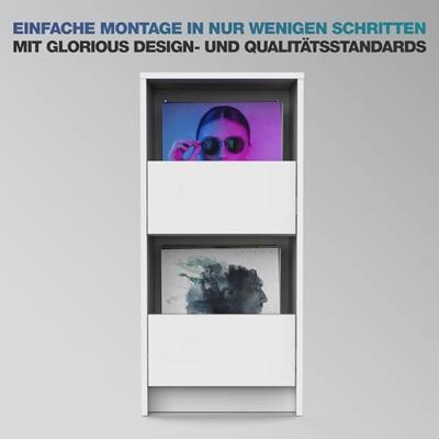 Glorious Vinyl Vault White platenkast