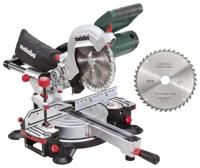Metabo Afkortzaag KGS 216 M met trekfunctie | nieuw model + extra zaagblad - 690827000 - thumbnail