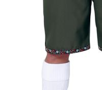 Tyrolean Lederhose groen - thumbnail