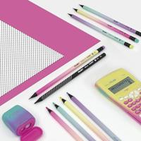 Kleurpotloden Milan Sunset Geel Multicolour - thumbnail