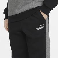 Kindertrainingspak Broek Puma Essentials+ Colorblock Zwart Kinderen - Maat: 13-14 Jaar - thumbnail