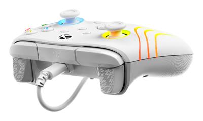 Gamepad - Xbox Series X|S, Xbox One en PC - Afterglow Wave - RGB - Bedraad - Wit - TURTLE BEACH