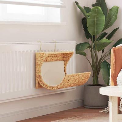 Kattenbed met kussen 37x20x20 cm waterhyacint