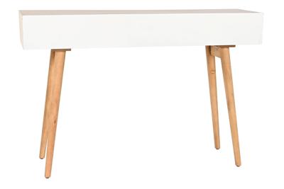 Wandtafel DKD Home Decor Spar Natuurlijk Wit 120 x 35 x 80 cm