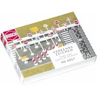 Busch 8121 N, TT Verkeersbord incl. zebrastrepen - thumbnail