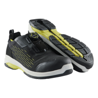 Blåkläder CRADLE Veiligheidsschoen 2442 | Zwart/High Vis Geel | Maat 43 - 7330509826065 - thumbnail