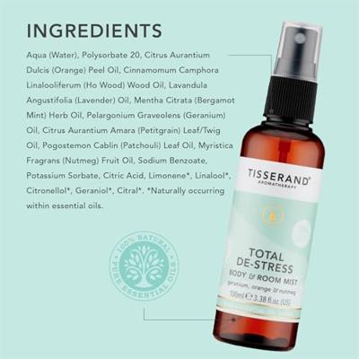 Tisserand Moodfix mixt total d-stress 100 Milliliter