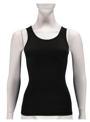 2-pack dames hemden bamboe - Onderhemd ronde hals vrouwen - Singlet