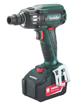 Metabo SSW 18 LTX 400 BL accu slagmoersleutel 18v 4.0ah li-ion koolborstelloos - 602205500