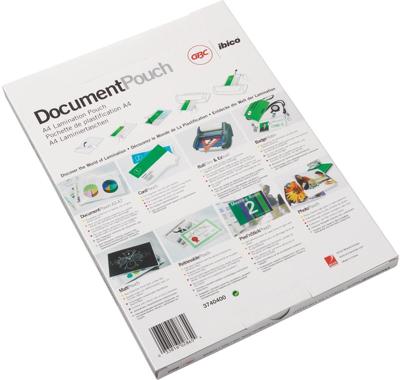 GBC Document lamineerhoes ft A2, 250 micron (2 x 125 micron), pak van 50 stuks