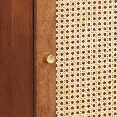 Badkamerkast met plank met opslag Bruin 38 x 33.5 x 58 cm