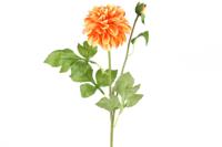 Decostar Countryfield Kunstbloem Asteraceae oranje-L8B8H64CM - thumbnail