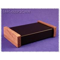 Hammond Electronics 1441-16BK3CWW Universele behuizing 254 x 152 x 51 Staal Zwart 1 stuk(s) - thumbnail