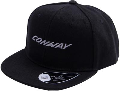 CONWAY flat cap "logo" cap logo black kids