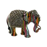 Decoratieve figuren Home ESPRIT Multicolour Hars Olifant 31 x 14 x 22 cm - thumbnail