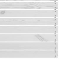 7-delige Loungeset massief grenenhout wit - thumbnail