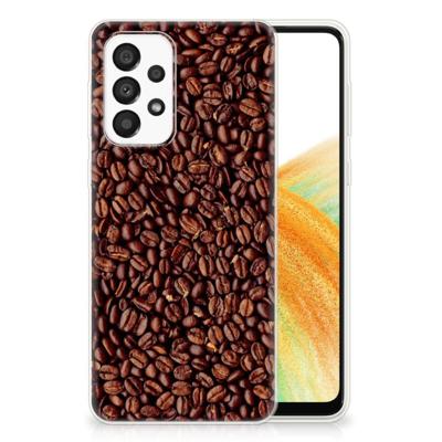 Samsung Galaxy A33 5G | Siliconen Case | Koffiebonen Samsung Galaxy A33 5G | Siliconen Case | Koffiebonen