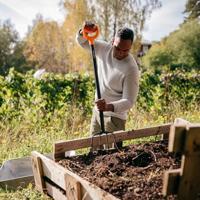 Fiskars 1070674 Compostvork Werkbreedte 22 cm D-greep - thumbnail