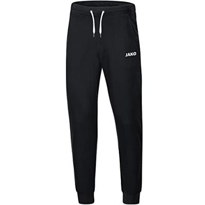 JAKO 6565K Joggingbroek Base Met Boord Kids - Zwart - 140