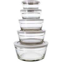 Voedselopslagcontainer Menastyl Cirkelvormig 150 ml 400 ml (5 Stuks) - thumbnail