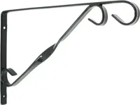 Muurhaak classic zwart - thumbnail