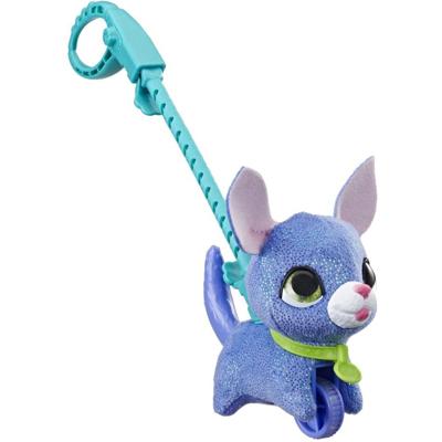 Hasbro furreal - walkalots lil' wags puppy paars pluchenspeelgoed