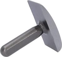 KS Tools 140.2117 Body-aambeeld uitbuizenslijper, 130 mm - thumbnail