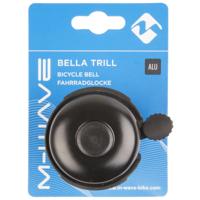 Messingschlager M-wave fietsbel bella trill alu zwart - thumbnail