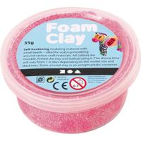 Foam Clay - neon roze, 35gr. - thumbnail