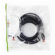 CAT6 S/FTP-Netwerkkabel | RJ45 Male - RJ45 Male | 10 m | Zwart - thumbnail