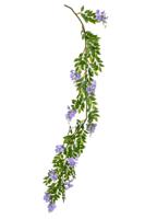 Wisteria guirlande l225cm lila kunstbloem Louis Maes - Louis maes - thumbnail