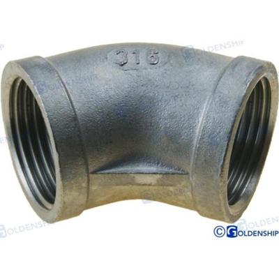Codo hembra/hembra acero inoxidable GS30563 - CODO 45º H-H INOX 1""