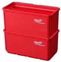 Milwaukee Accessoires packout 10x20 cm bakjes (2 stuks) - 4932480699 - thumbnail