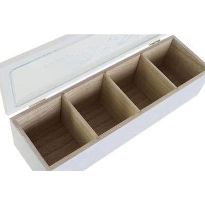 Box for Infusions DKD Home Decor Blauw Groen Lila Kristal Hout MDF (3 Stuks) Box for Infusions DKD Home Decor Blauw Groen Lila Kristal Hout MDF (3 Stuks)