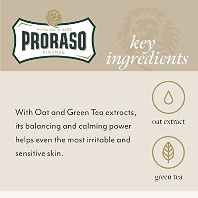 Proraso aftershave balm liquid green tea 100ml - thumbnail