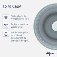 Difrax Anti-Lek Beker 360 Graden Stone 250ml - thumbnail
