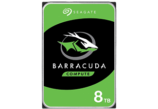 Seagate BarraCuda interne harde schijf 8 TB 5400 RPM 256 MB 3.5" SATA III (ST8000DM004)