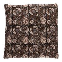 Mica Decorations Arkansas Sierkussen 50 x 50 cm - Donkerbruin - thumbnail