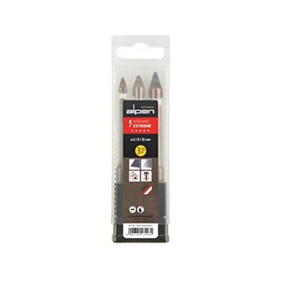 Alpen Keramo extreme Box 0000300003100 Glasboorset 6 mm, 8 mm, 10 mm Cilinderschacht 1 stuk(s)