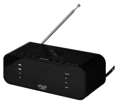 ADLER AD 1192b radiowekker zwart