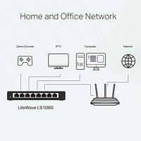 TP-LINK Switch Netwerk switch 8 poorten - thumbnail